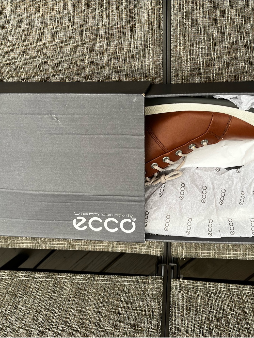 ECCO Biom Hybrid 2 Golf Shoes Men’s EU 45/US 11-11.5 NIB Yak Leather Hydromax - Picture 9 of 14
